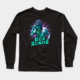 rob zombie - urban grunge Long Sleeve T-Shirt